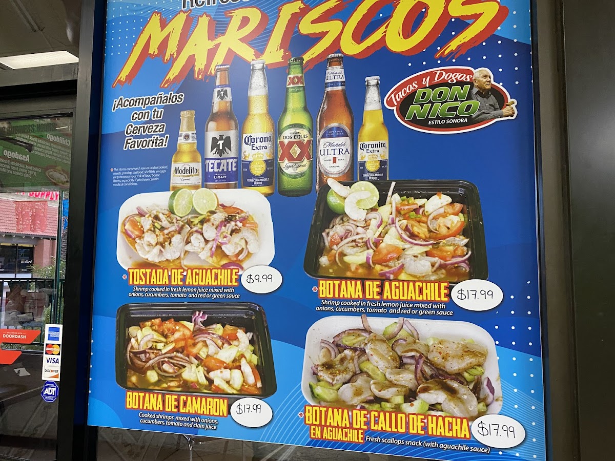 Tacos & Dogos Don Nico Restaurant Menu - Image 6